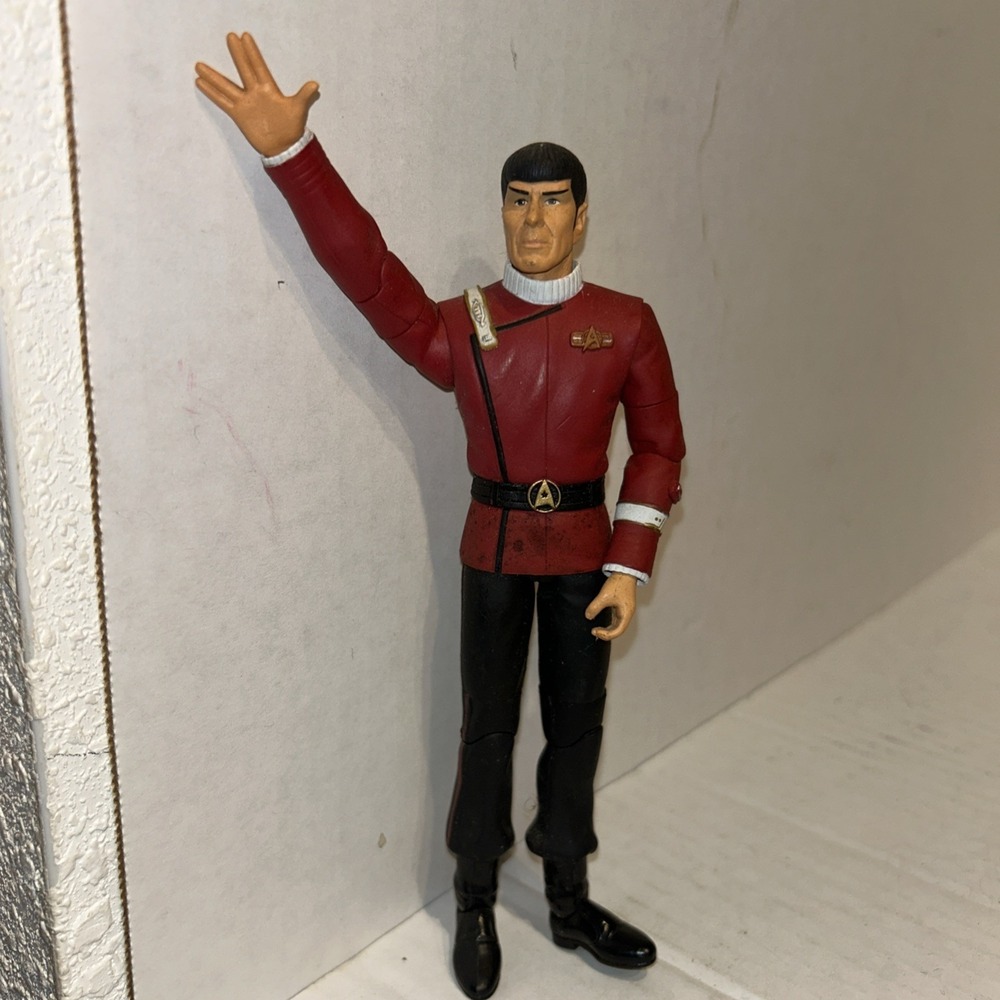 Irradiated Captain Spock Star Trek II TWOK Diamond Select Figure Loose